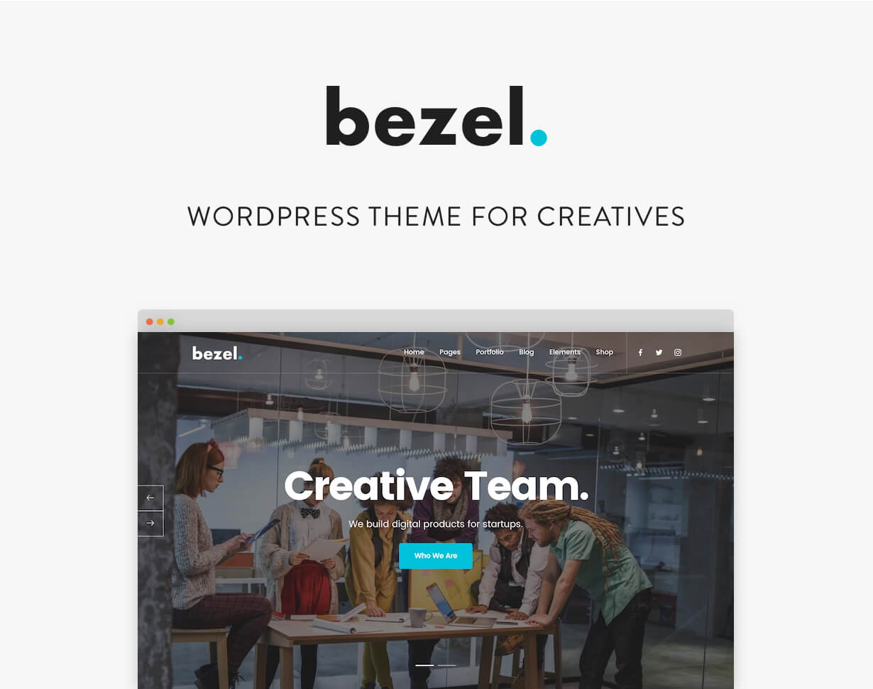 Bezel - Creative Multi-Purpose WordPress Theme - 1