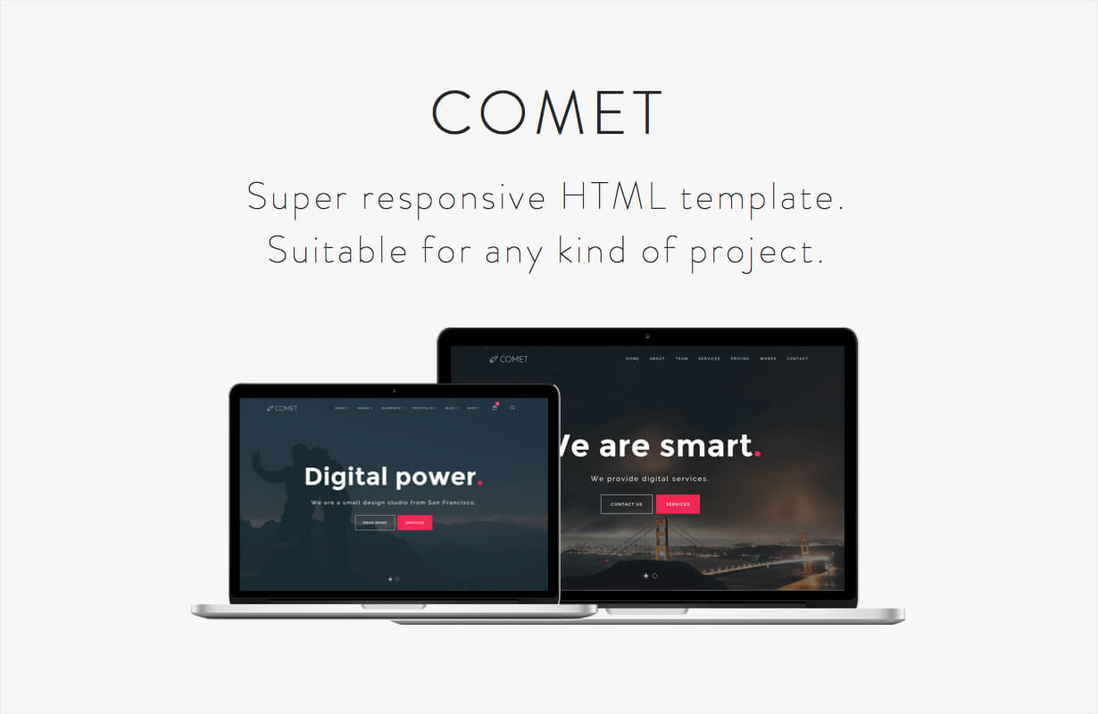 Comet - Creative Multi-Purpose HTML Template - 2