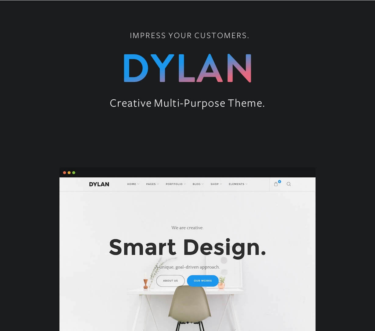 Dylan - Responsive Multi-Purpose HTML Template - 1